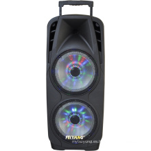 Altavoz recargable profesional del poder grande 10inch Bluetooth recargado para el Karaoke 80W F73D de la fiesta de la etapa